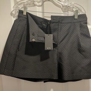 Armani exchange black shorts